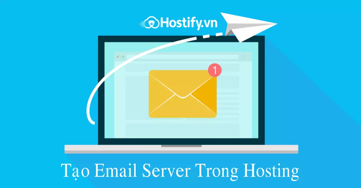 tạo email server trong hosting